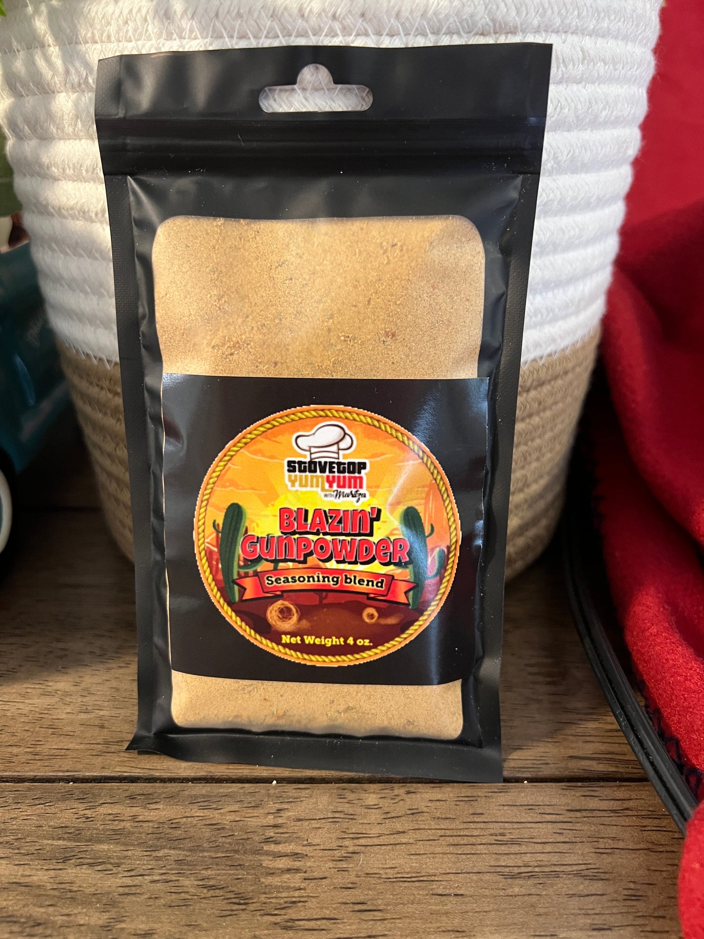 STOVETOPYUMYUM BLAZIN'GUNPOWDER SEASONING BLEND (SALT-FREE, SUGAR-FREE & GLUTEN-FREE)